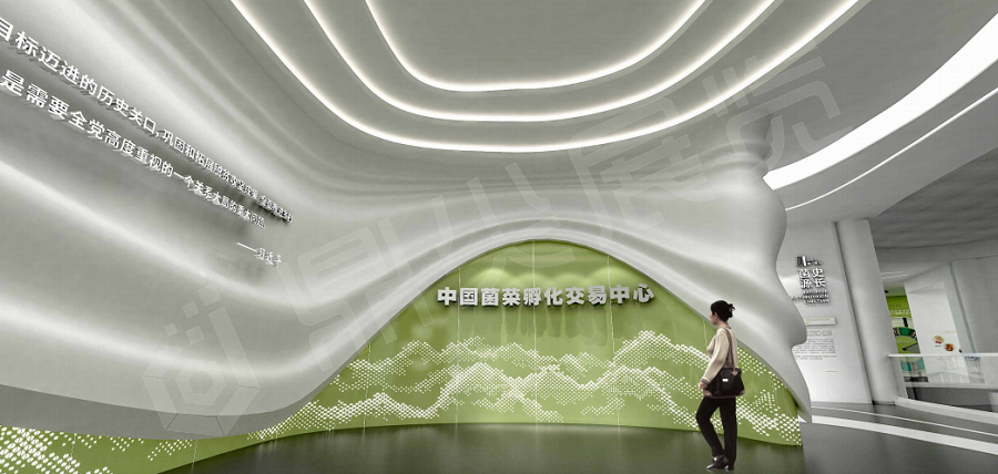 蓬溪菌菇館-智慧展廳設(shè)計施工案例